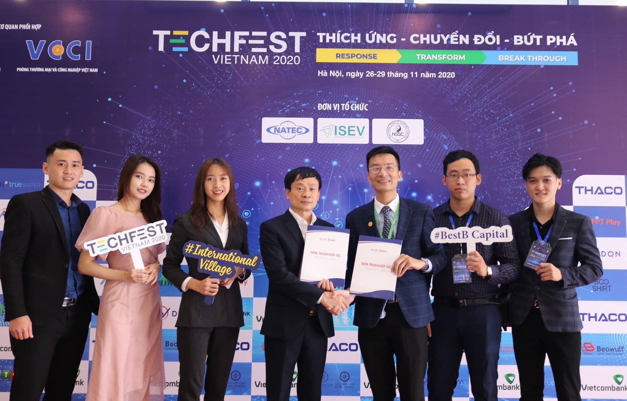 Hợp tác chiến lược giữa BestB Capital và AASC tại TechFest Vietnam 2020